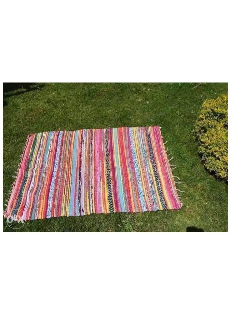 Handmade rug from Egypt Antiques, multi-colored, different sizes, for open spaces