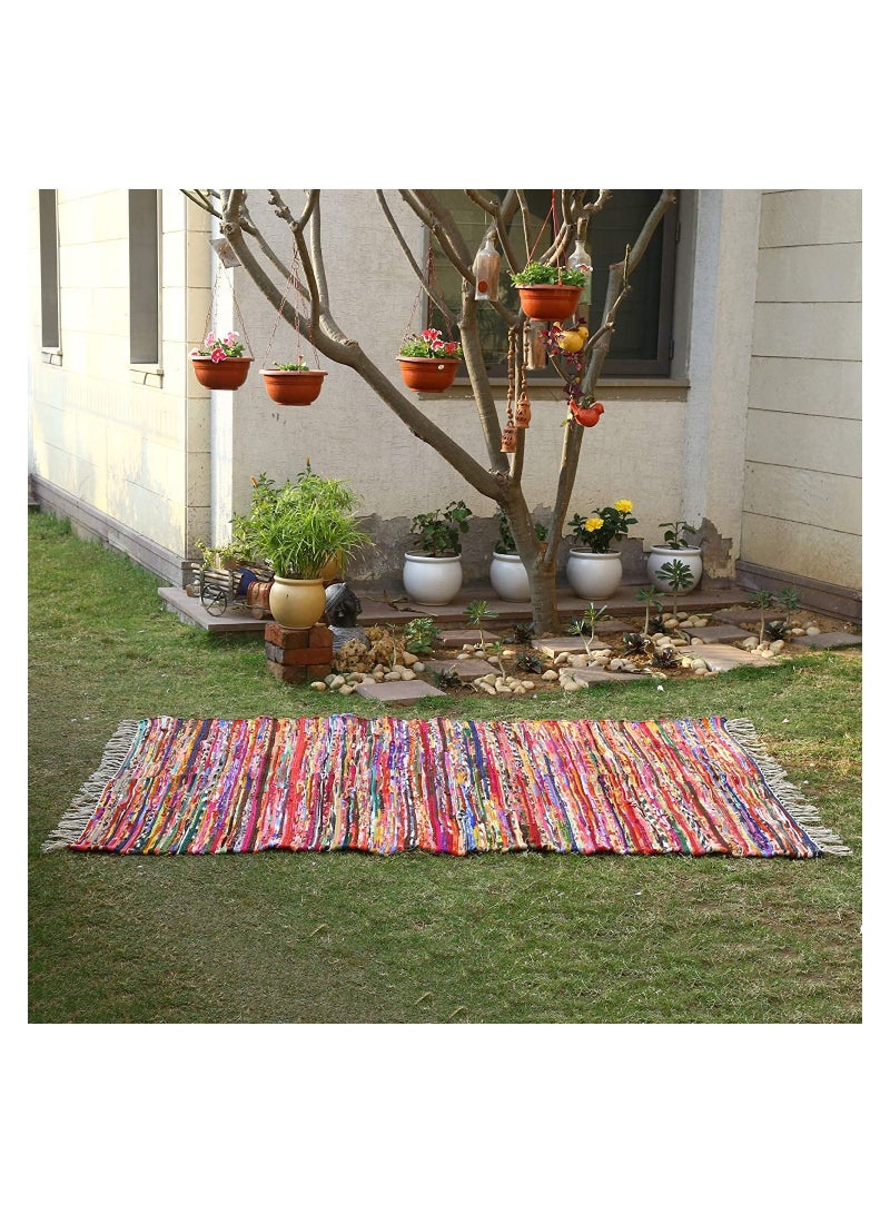 Handmade rug from Egypt Antiques, multi-colored, different sizes, for open spaces
