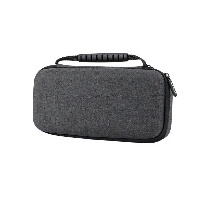 Gaming Accessory Storage Case: 1 Black Hard Shell With Soft Suede Lining - Shockproof Wear-resistant Waterproof Portable Bag for ROG Handheld Travel Organization - Image 1