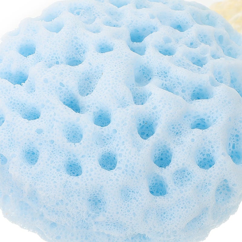 36 Pcs Honeycomb Bath Sponges Exfoliating Body Scrubber Loofah Shower Pouf for Men and Women - Image 4