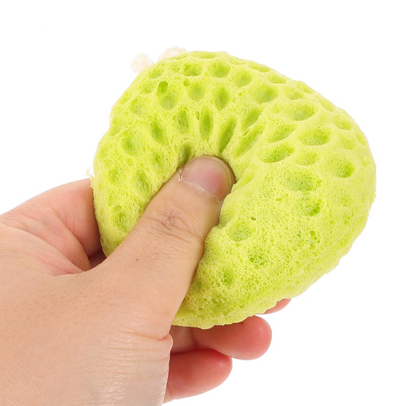 36 Pcs Honeycomb Bath Sponges Exfoliating Body Scrubber Loofah Shower Pouf for Men and Women - Image 5