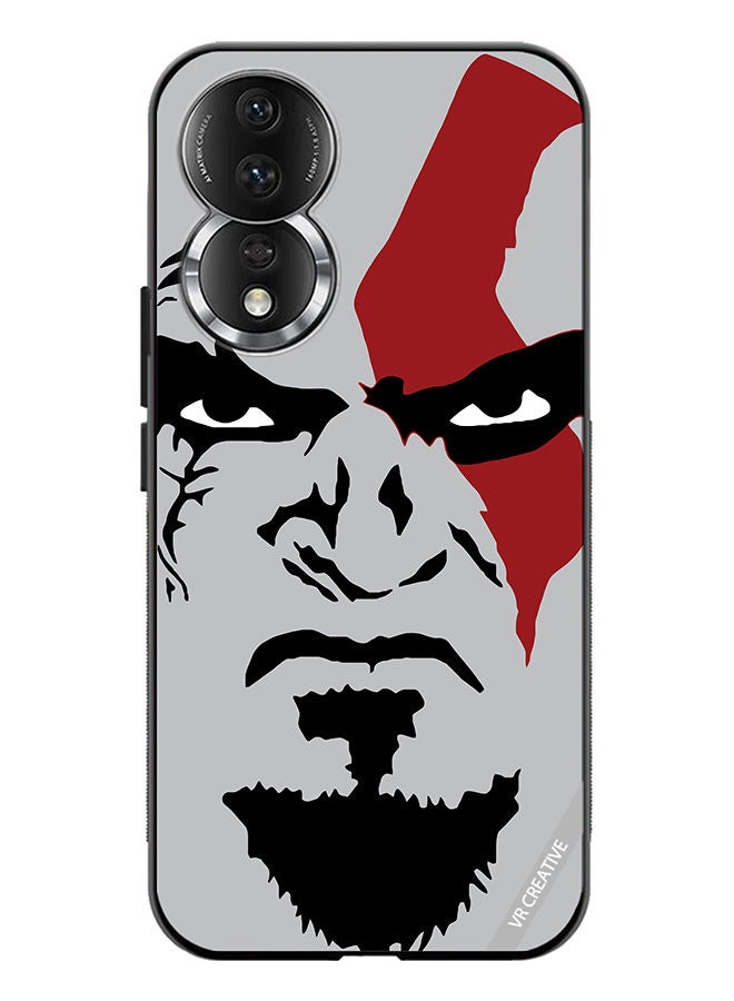 VR CREATIVE Protective Case Cover For Honor 80 Face God Of War Design Multicolour - Image 1