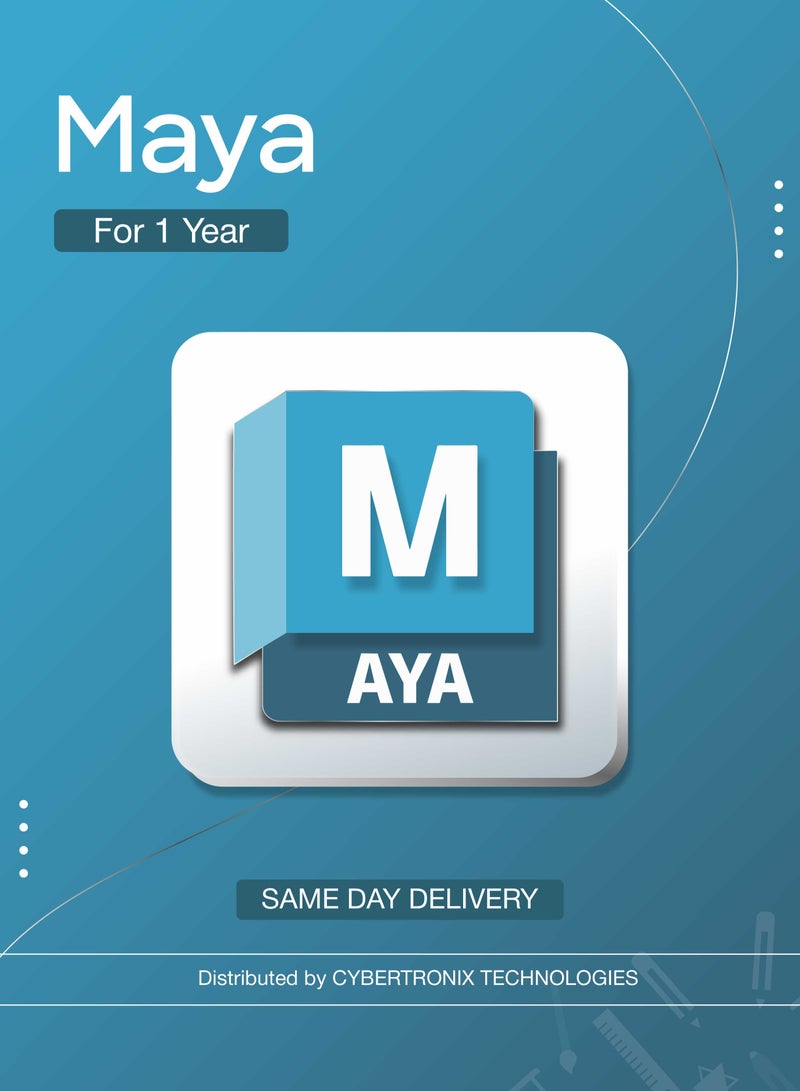 Autodesk Autodesk Maya – 1 Year Subscription | SAME DAY DELIVERY