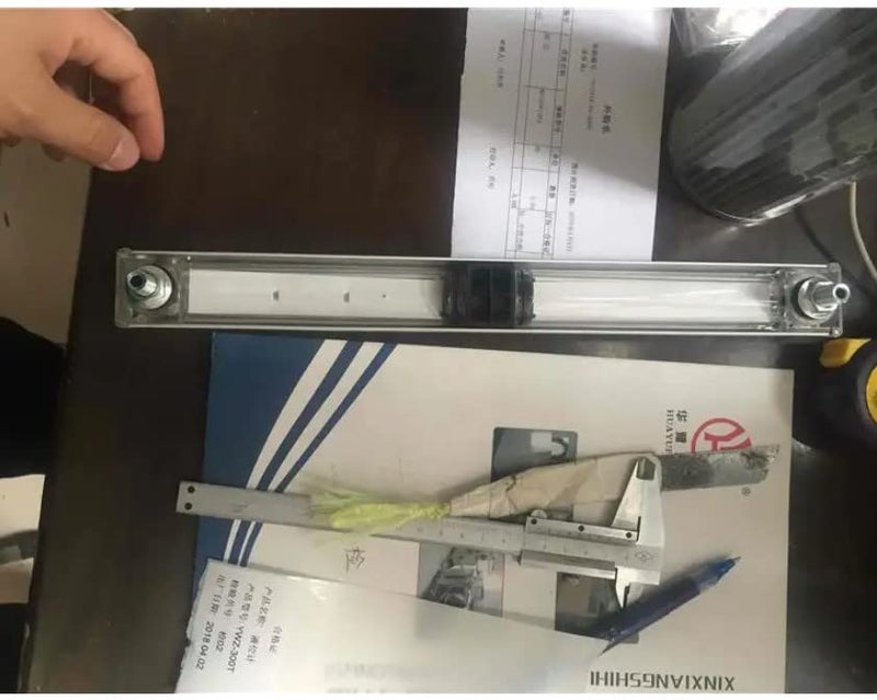 Othmro XYW-76 Flowmeter - Acrylic Plexiglass Liquid Level Gauge for Oil, Water, Machinery, Power, Metallurgy, Shipping, Construction - Image 4