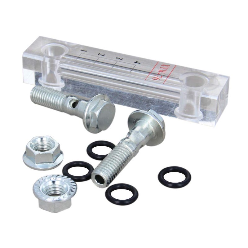 Othmro XYW-76 Flowmeter - Acrylic Plexiglass Liquid Level Gauge for Oil, Water, Machinery, Power, Metallurgy, Shipping, Construction - Image 1