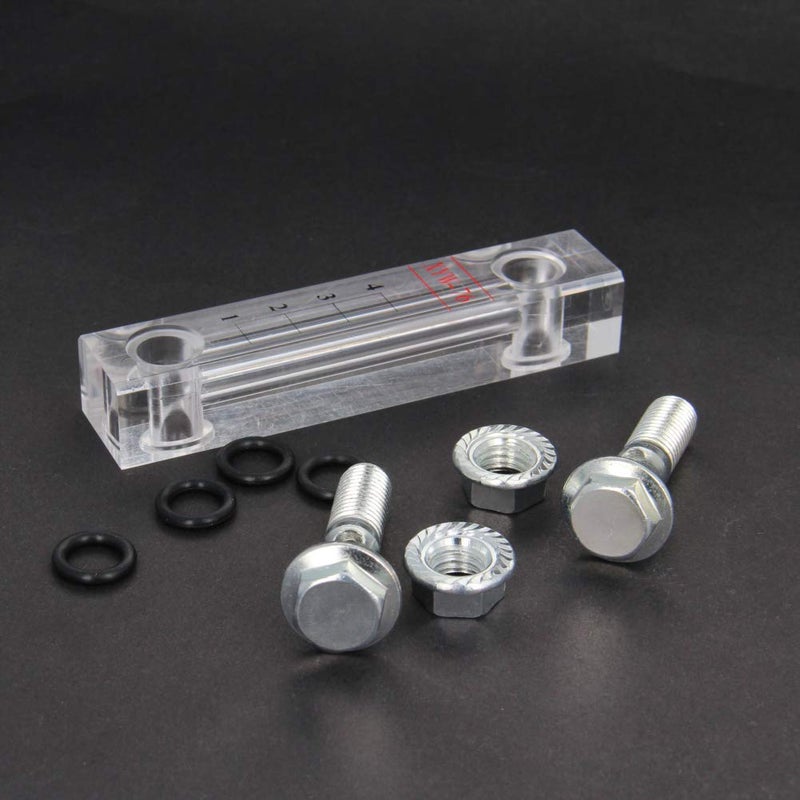 Othmro XYW-76 Flowmeter - Acrylic Plexiglass Liquid Level Gauge for Oil, Water, Machinery, Power, Metallurgy, Shipping, Construction - Image 2