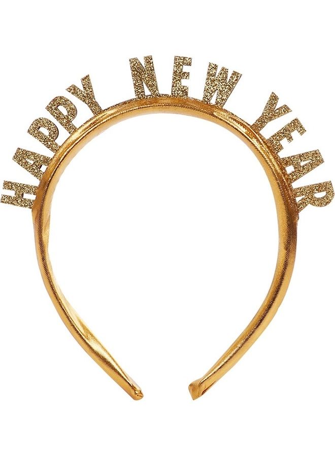 إسكدنيا طقم مُكون من 5 قطع من ربطات رأس بتصميم مطبوع عليه عبارة Happy New Year - Image 1