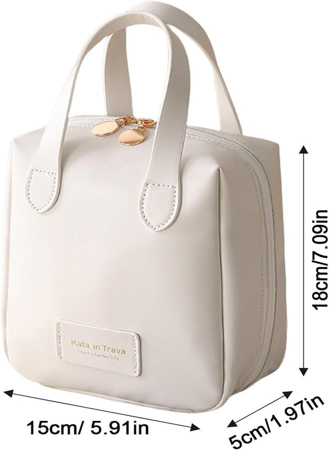 MIXEN Water Proof Travel Bag, Classy Ladies Stuff Purse,Light Weight Tiny Fabric Bag,Waterproof for Ladies Shopping,Stuff Contain Petite Cross Body,Rafting Boating Hiking Camp (White) - Image 4