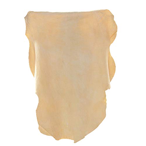 River Lake Natural Chamois Cloth for Car Drying Leather Drying Towel Natural Shammy Towel Real Leather Washing Cloth Cleaning Towel Car Wipes - 35'' x 23.6'' Chamois Car Wash Cloth Accessory - Image 1