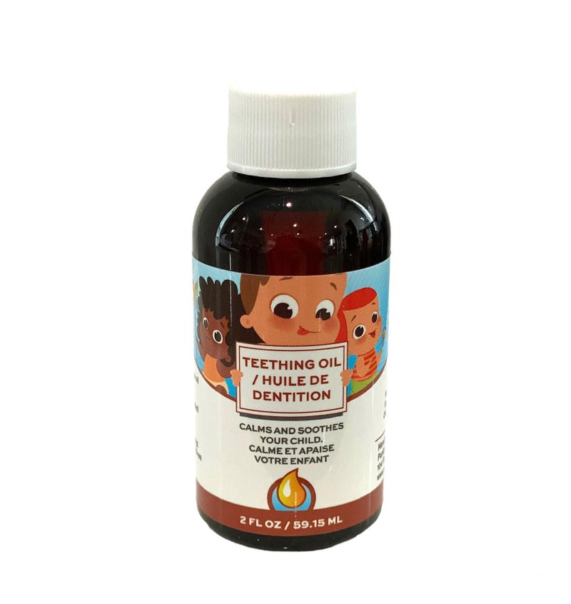 Punkin Butt Teething Oil - 2 oz - 100% Natural, for Babies - Proprietary Blend Includes Chamomile, Sunflower, Peppermint, and Clove - Baby Teething Relief with No Added Chemicals (2 Ounce) - Image 1