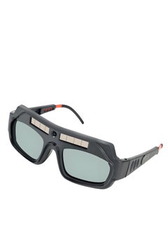 Generic Solar Energy Auto Darkening Welding Safety Goggles Anti UV Weld Professional Glasses, Black/Blue, 17 x 7.5 x 6cm  - Image 4