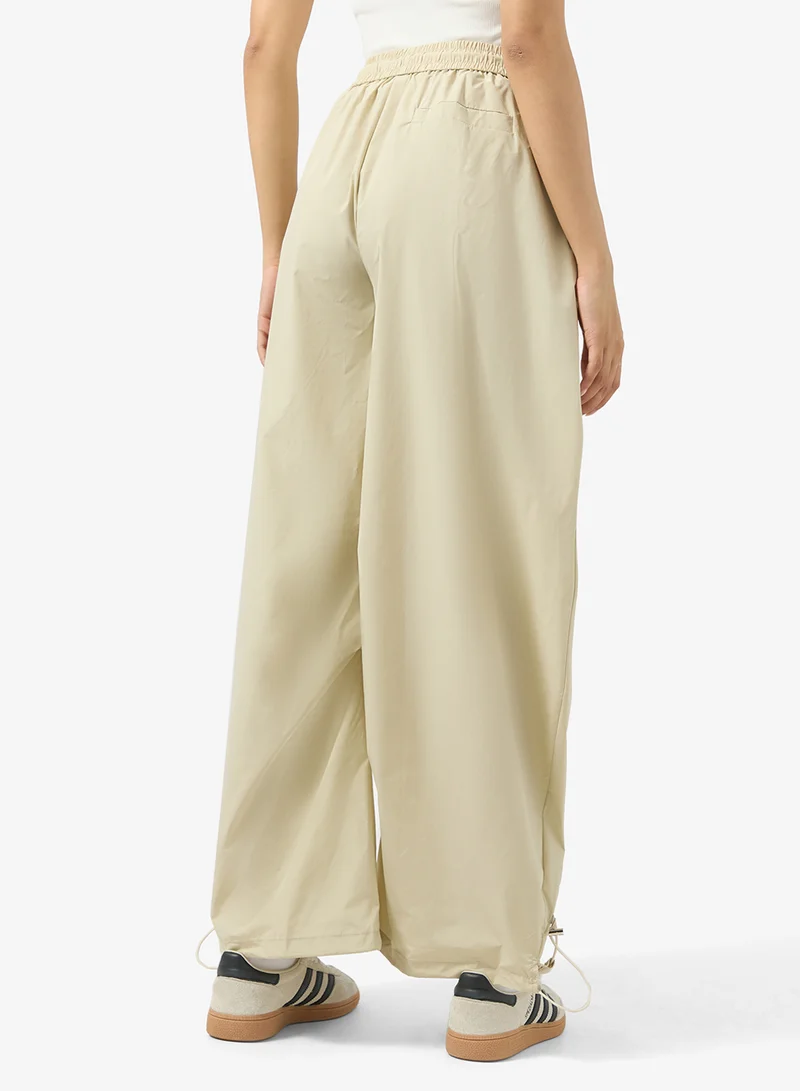 Ginger  Elasticised Waist Parachute Pants for Women | Best Price UAE