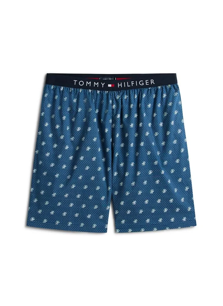 TOMMY HILFIGER  TH Original Print Shorts Pyjama Set for Men | Best Price UAE