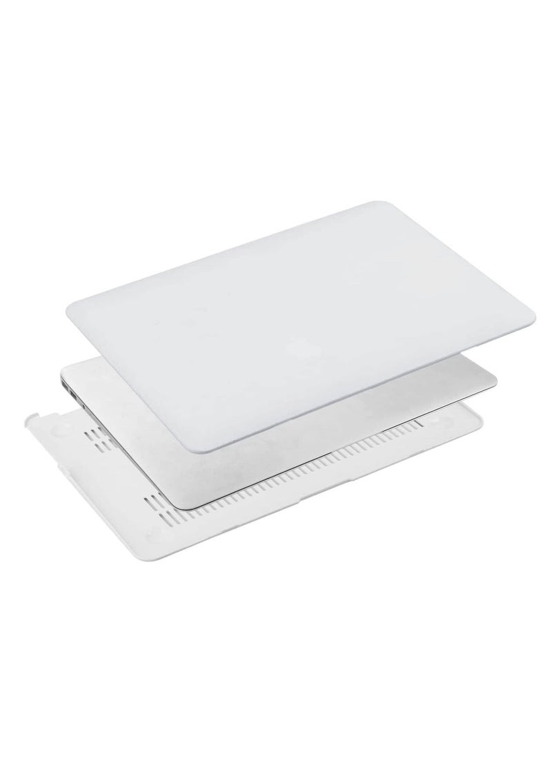 CATANES MacBook Pro 13.3-inch Model A1278 (2012) Protective Case Hard Shell Laptop Cover Front and Back Sleeve Case White  - Image 5