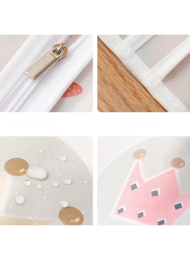 مجموعة من 5 أكياس ملابس لتخزين الملابس في الخزانة، غطاء بلاستيكي للبدلات مزود بسحاب، مقاوم للماء وشبه شفاف، لحماية الملابس من البدلات والمعاطف والسترات والفساتين، 60 × 140 سم (أزرق سماوي). - Image 4