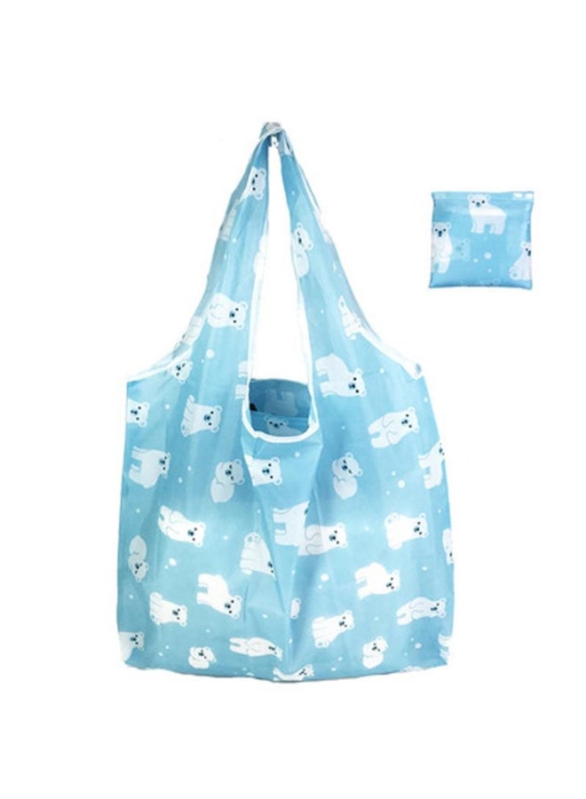 Foldable Grocery Bags with Zipper Pouch - Image 1