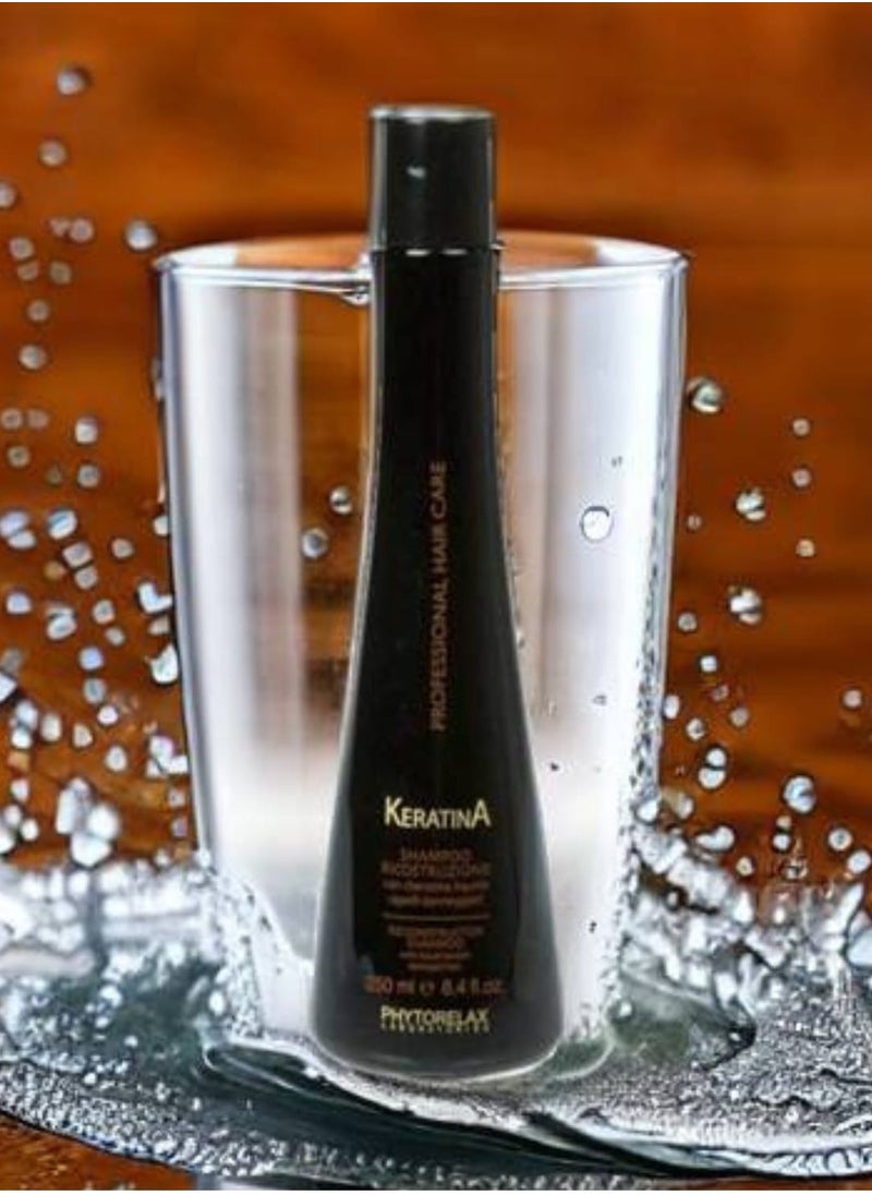 Phytorelax Liquid Keratin Repair Shampoo for Dry, Curly, and Damaged Hair - 500 ml  - Image 5