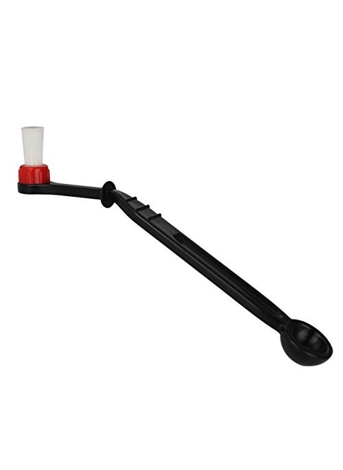 beauty show Beauty Show Nylon Elbow Espresso Coffee Machine Cleaning Brush Espresso Coffee Maker Brush Blunt Boiled Black Group Head 