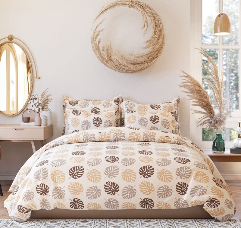 THE HOME STYLE Super Soft Cotton 400 TC Standard King Size Printed Pillow Covers Ll Pillow Cases- 18" X 28" Inches (Set Of 2 Piece, Twilight Hush) - Image 1