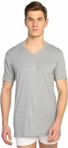 كاتميرا Tutku 3-Piece Men's White Ribbed V-Neck Undershirt
