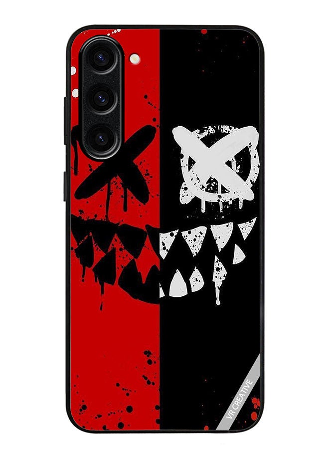 VR CREATIVE Protective Case Cover For Samsung Galaxy S23 Plus Neon Square Design Multicolour - Image 1