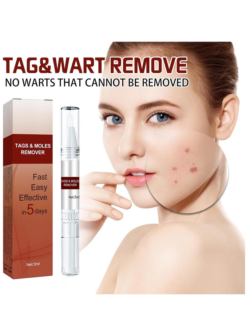 DubaiGallery قلم إزالة الشامات والعناية بالبشرة سريع وآمن بمكونات طبيعية وفعالية عالمية لإزالة الشامات - Image 2