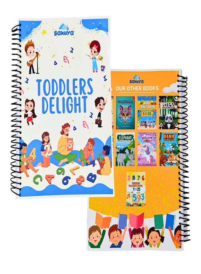 Sakuya Toddlers Delight Activity Book for 3 Year Old | Brain Boosting Activities for Kids 3-5 Years | Top Toddler Activity Toys | Fun and Educational Kids Books for 3+ Year-Old Children - Image 1