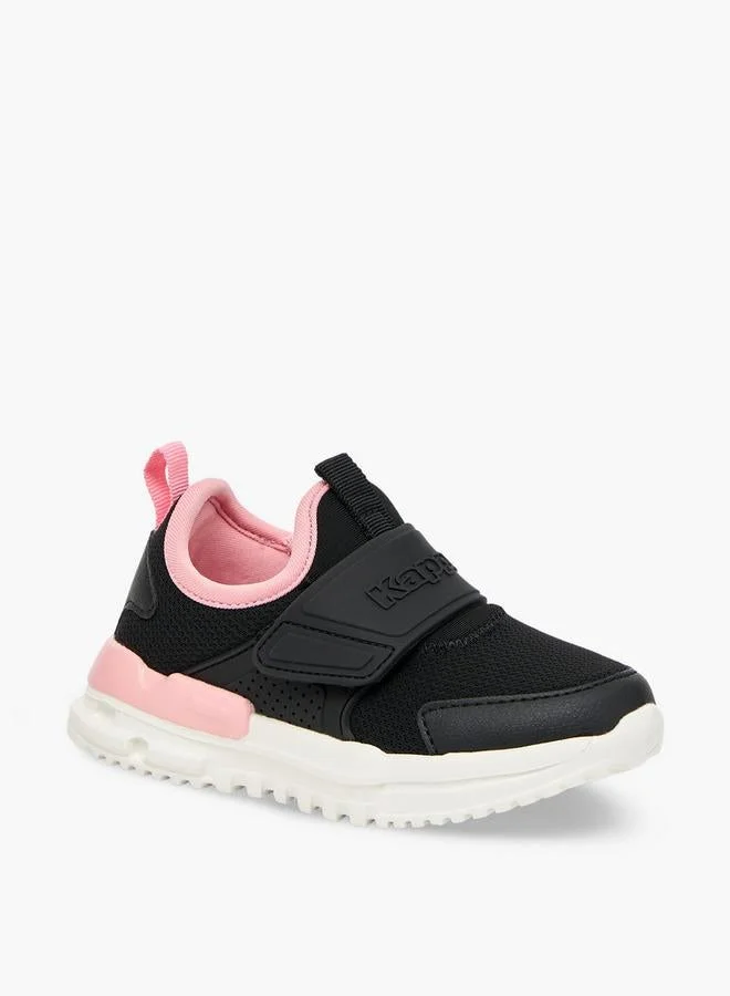 كابا Girls Panelled Hook & Loop Sports Shoes