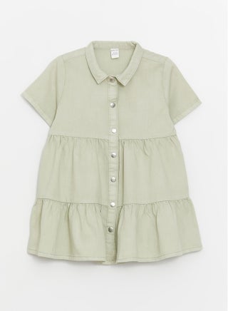 Shirt Collar Short Sleeve Baby Girl Dress - pzsku/Z72AC2C1C68EE36FB0406Z/45/_/1735652084/2d780f44-018d-4e1d-a6eb-443e5920ceee