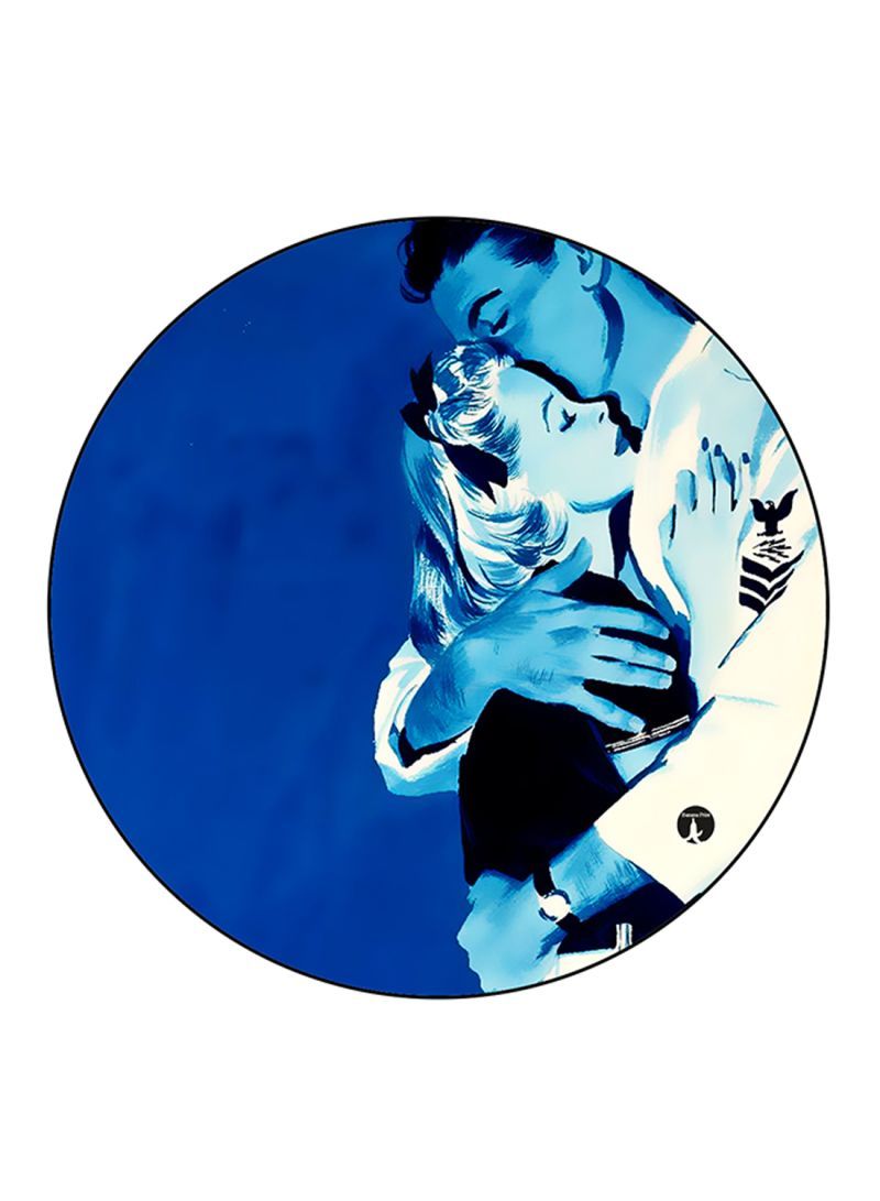 RKN Vintage Art Printed Round Pin Badge Multicolour - Image 2