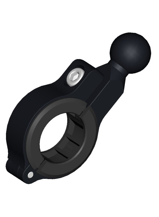Generic Sports Camera Adapter Ball Head 25mm Mobile Phone Bracket Pipe Clamp Fixed Base One Inch Double Ball Head Bar Accessories-Color:C1 Standard Handlebar Base 17mm  - Image 1