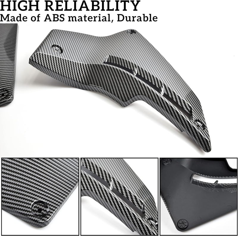 SAUTVS Carbon Fiber Pattern Lower Fairing Panels for Can Am Ryker - Image 3