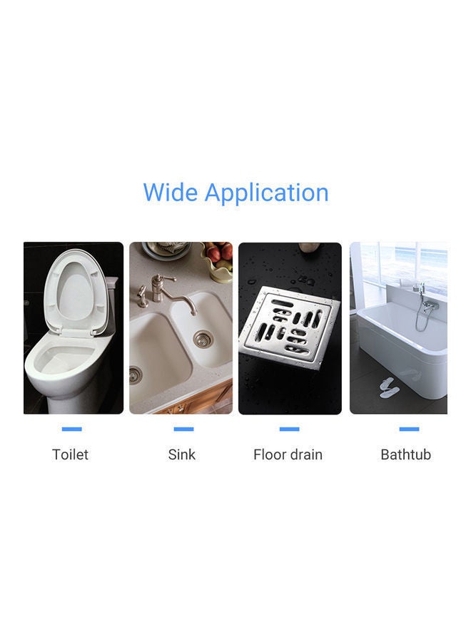 NIBEMINENT Plumbing Drain Clog Remover Black/Silver/Red - Image 4