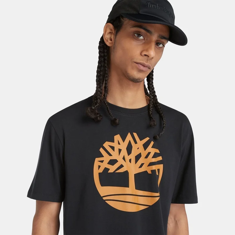 Timberland Men's Kennebec River Tree Logo T-Shirt
