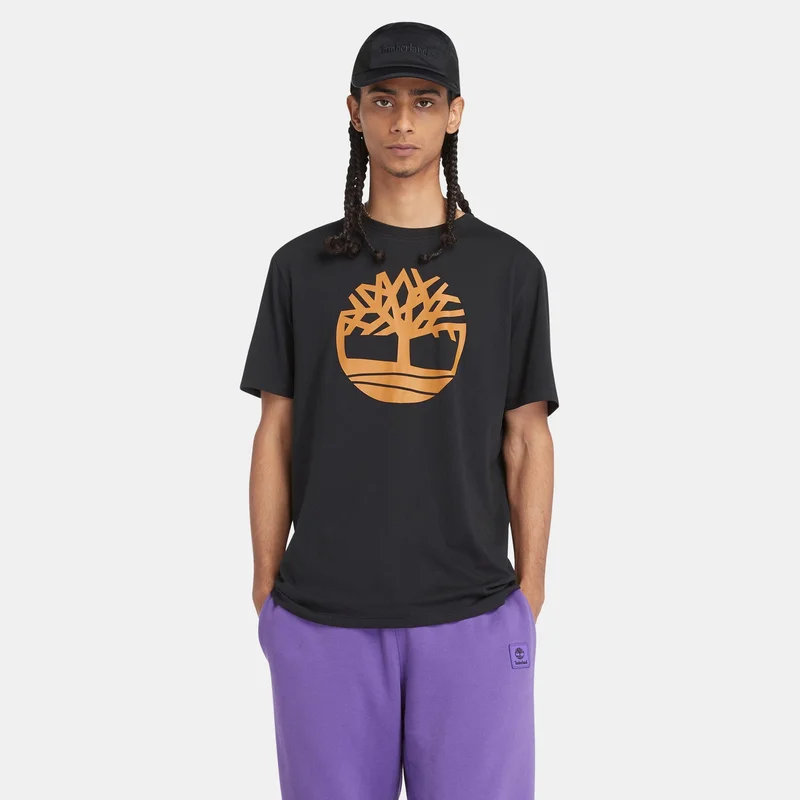 Timberland Men's Kennebec River Tree Logo T-Shirt