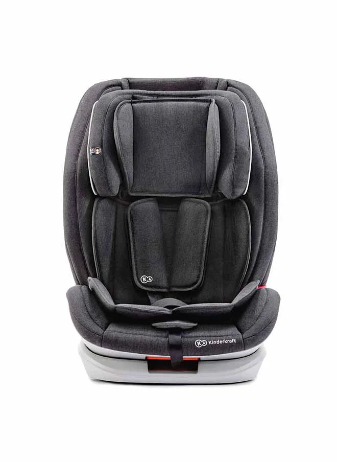 كيندركرافت Car Seat Oneto3 With Isofix System Black, 0 2 Months