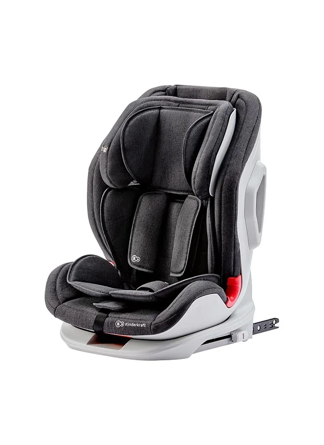 كيندركرافت Car Seat Oneto3 With Isofix System Black, 0 2 Months