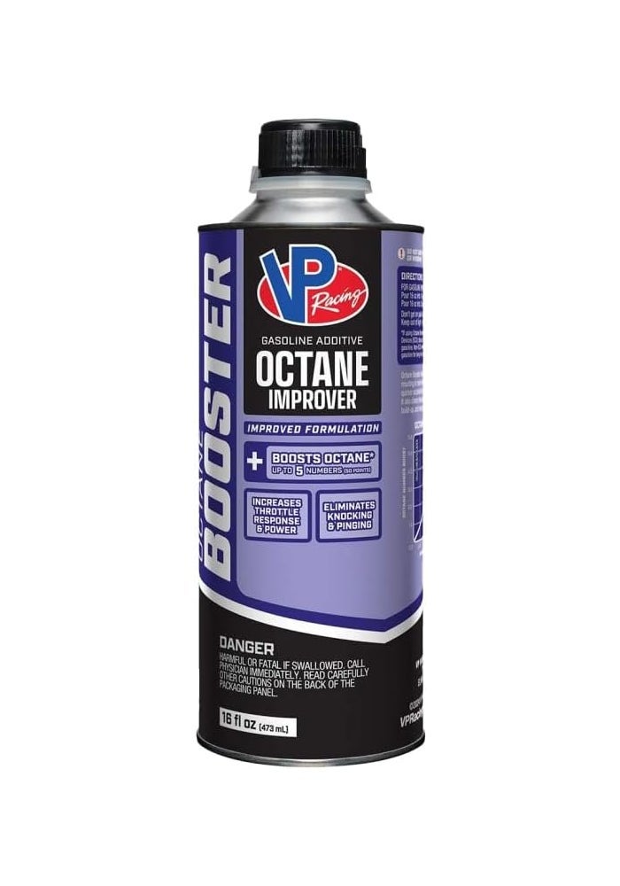 VP Racing 28555 Octane Booster Unleaded - 16 fl oz - Image 1