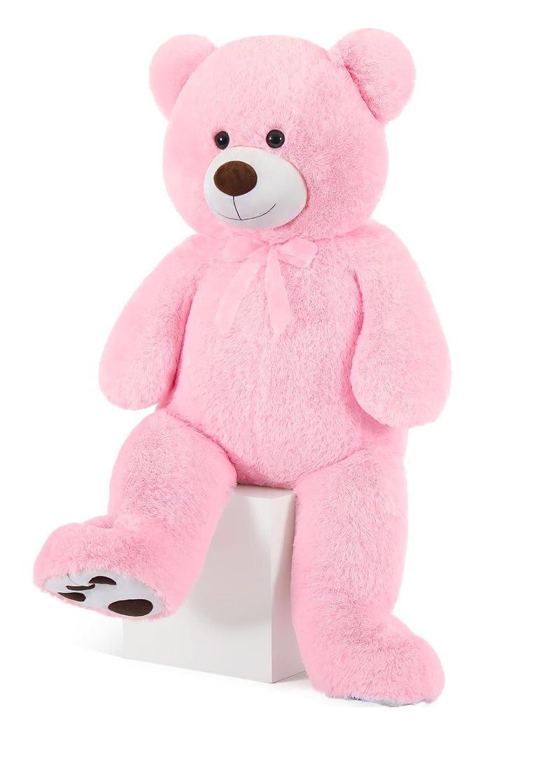 Generic Giant Teddy Bear Big Pink Stuffed Animal For Girls Pink Teddy Bear Large Plush Bear For Girlfriend, Baby Shower Decorations, Children Birthday Gifts, Bear Theme Party Favors-70CM  - Image 1