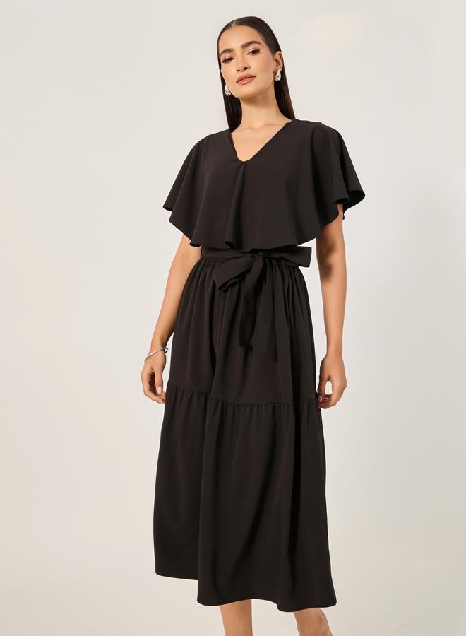 Styli Tiered Midi Dress - Image 3
