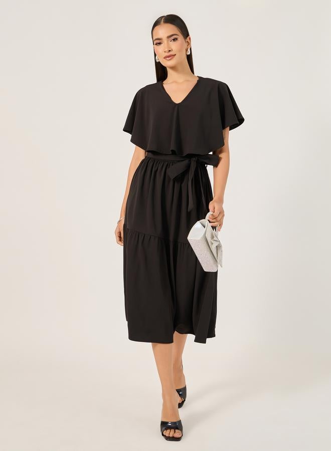 Styli Tiered Midi Dress - Image 2