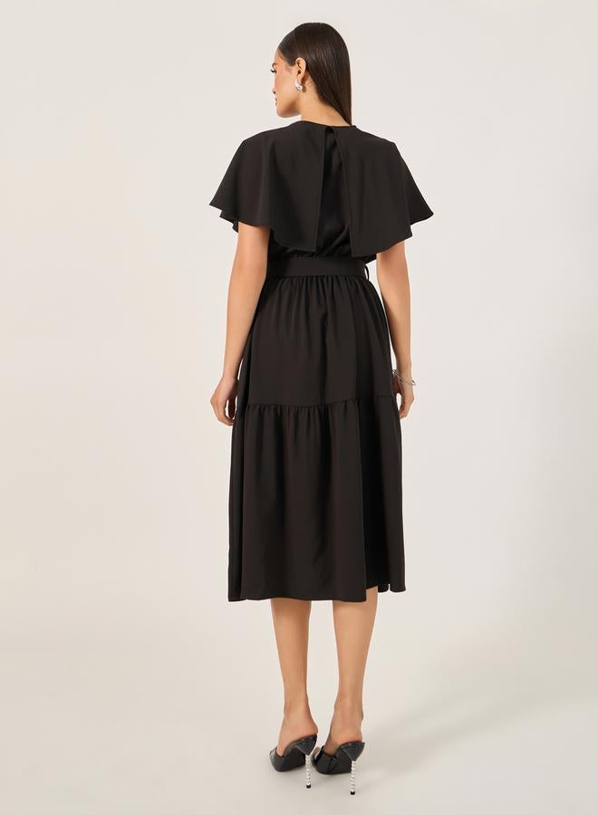 Styli Tiered Midi Dress - Image 5