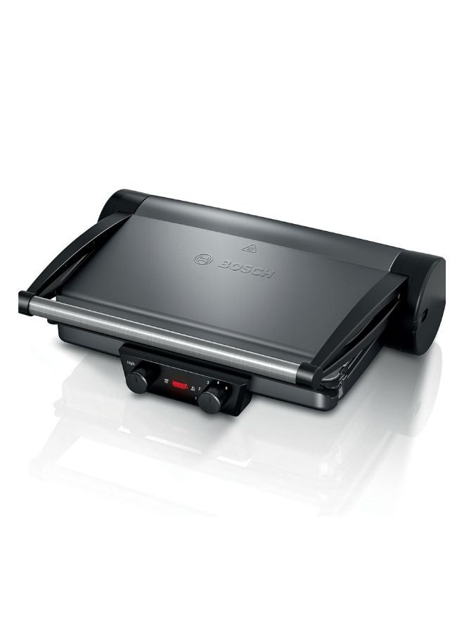 BOSCH Smart Grill, Digital Control, Meat Probe | Perfect Steaks, Guaranteed 2000 W TCG4215GB Silver/Black - Image 1
