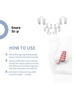 Oasisgalore 8 Pack Anti Snoring Nose Vents Devices Nasal Dilators, Snore Reducing Snore Stopper  - Image 5