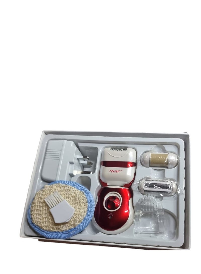 ماك ستايلر ماكينة حلاقة 3 في 1 لإزالة الشعر وماكينة برد القدم قابلة لإعادة الشحن - Image 2