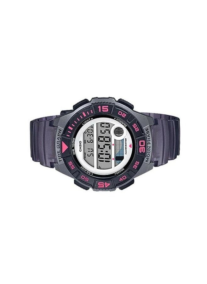 CASIO - Casio LWS-1100H-8AVDF Data Moon Phase Indicator Digital Women's Watch - Image 1