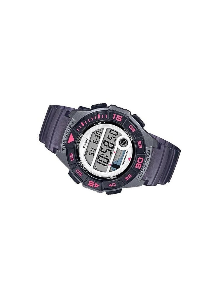 CASIO - Casio LWS-1100H-8AVDF Data Moon Phase Indicator Digital Women's Watch - Image 1