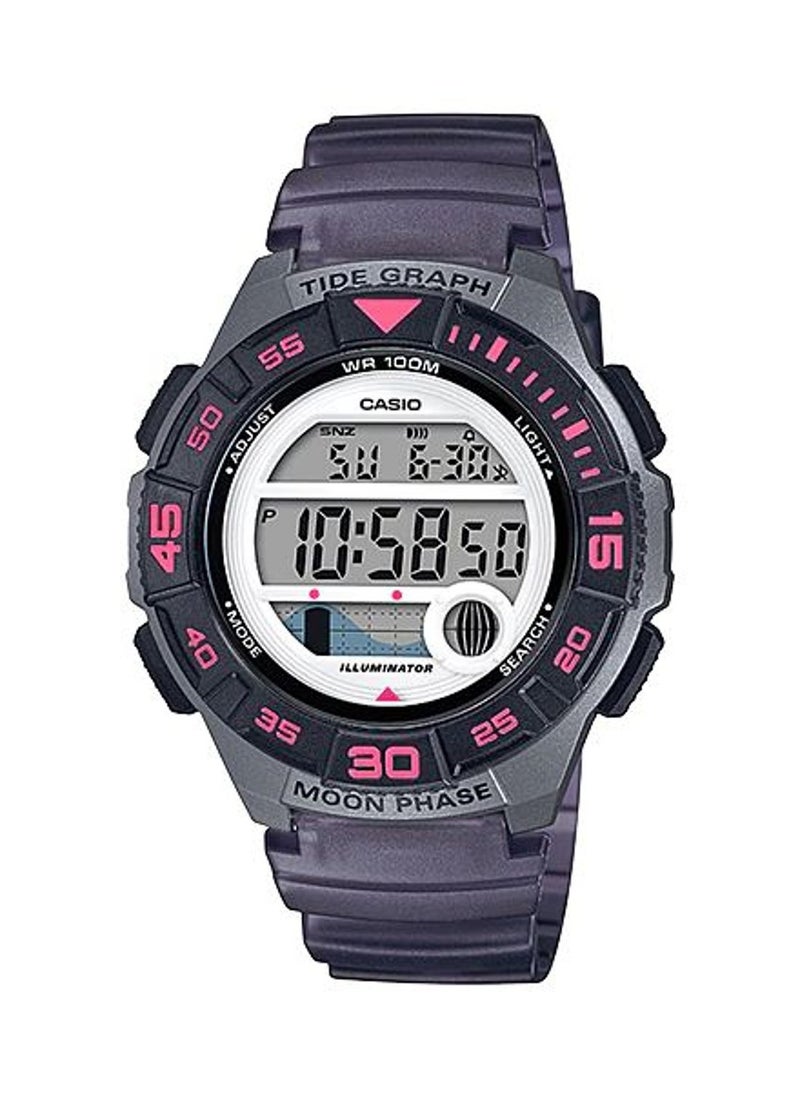 CASIO - Casio LWS-1100H-8AVDF Data Moon Phase Indicator Digital Women's Watch - Image 1