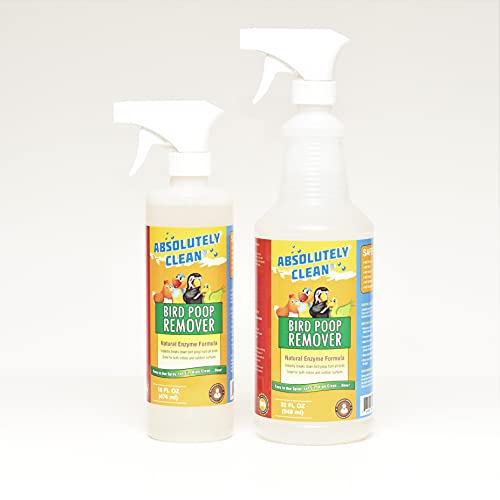 Absolutely Clean Amazing Bird Poop Remover - Just Spray/Wipe - Safely & Easily Removes Bird Messes - Use Indoor/Outdoor - Made in The USA - Image 2