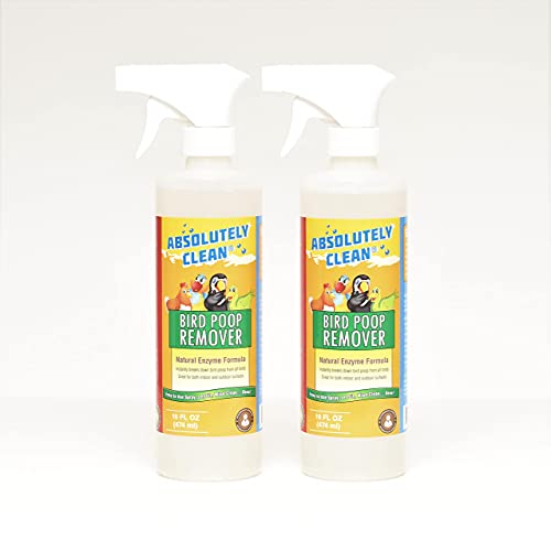Absolutely Clean Amazing Bird Poop Remover - Just Spray/Wipe - Safely & Easily Removes Bird Messes - Use Indoor/Outdoor - Made in The USA - Image 5
